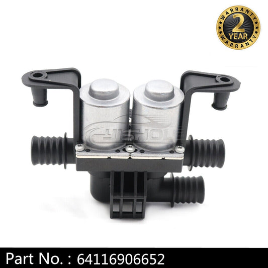 64116906652 Heater valve suitable for BMW E60, E63, E64, E65, M5, 525i, 528i, 535i, 545i