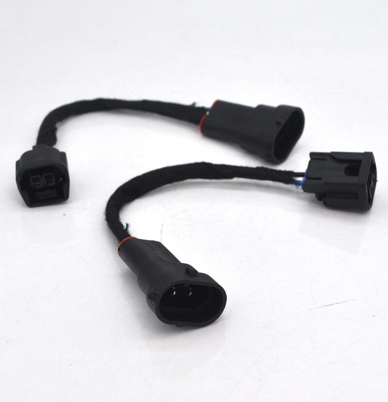 2x Halogen to LED Foglight Plug Play Adaptor cable for Honda 10th for civic 16-2018