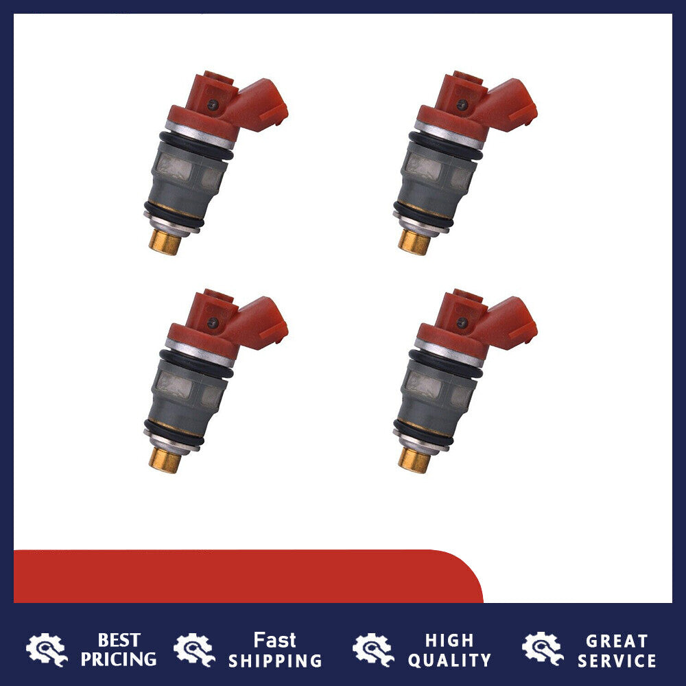 4-piece kit for Toyota Previa Flow Matched 2.4L 23250-76020 fuel injectors FJ378