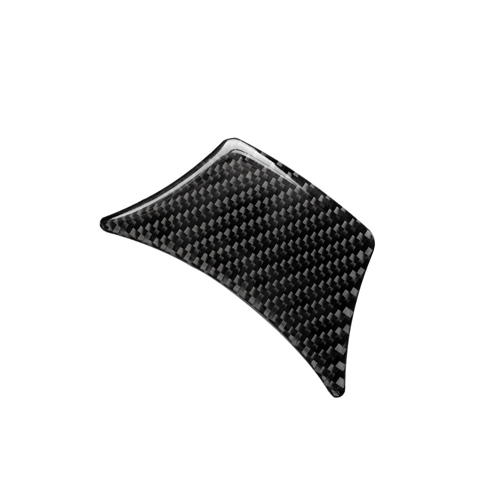 Carbon Fiber Steering Wheel Cover Trim Type A for BMW 5 Series F10 F18 2011-2017