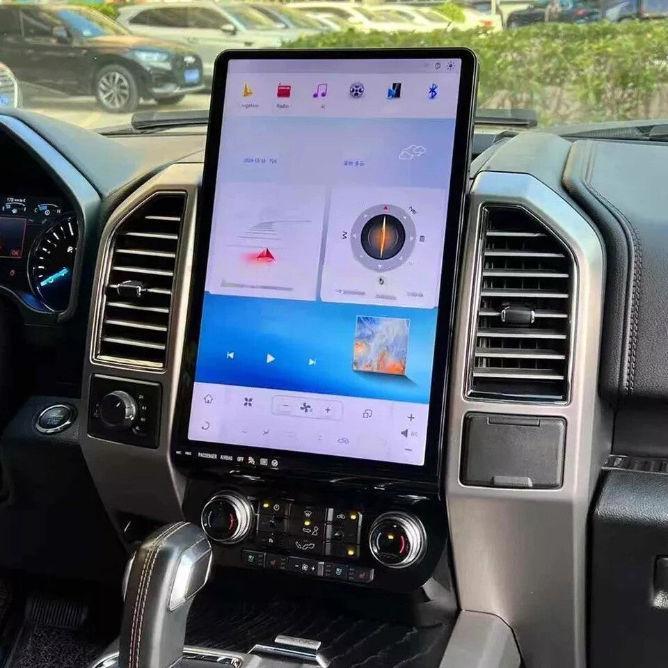 16.8-INCH Android 13.0 for Tesla Vertical Screen GPS Radio for Ford F-150 2015-2022