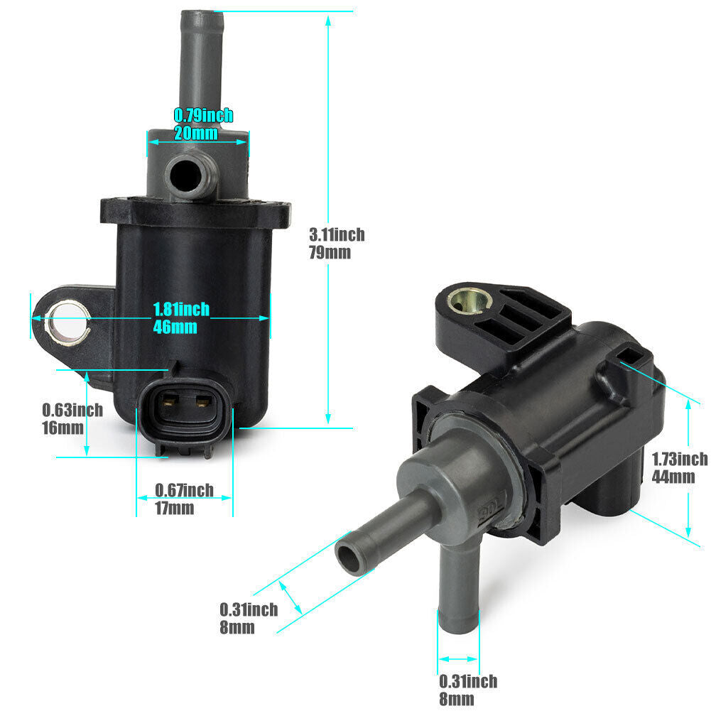 Vapor Canister Vacuum Purge Solenoid Valve 90910-12262 for Toyota Tacoma 2005-16