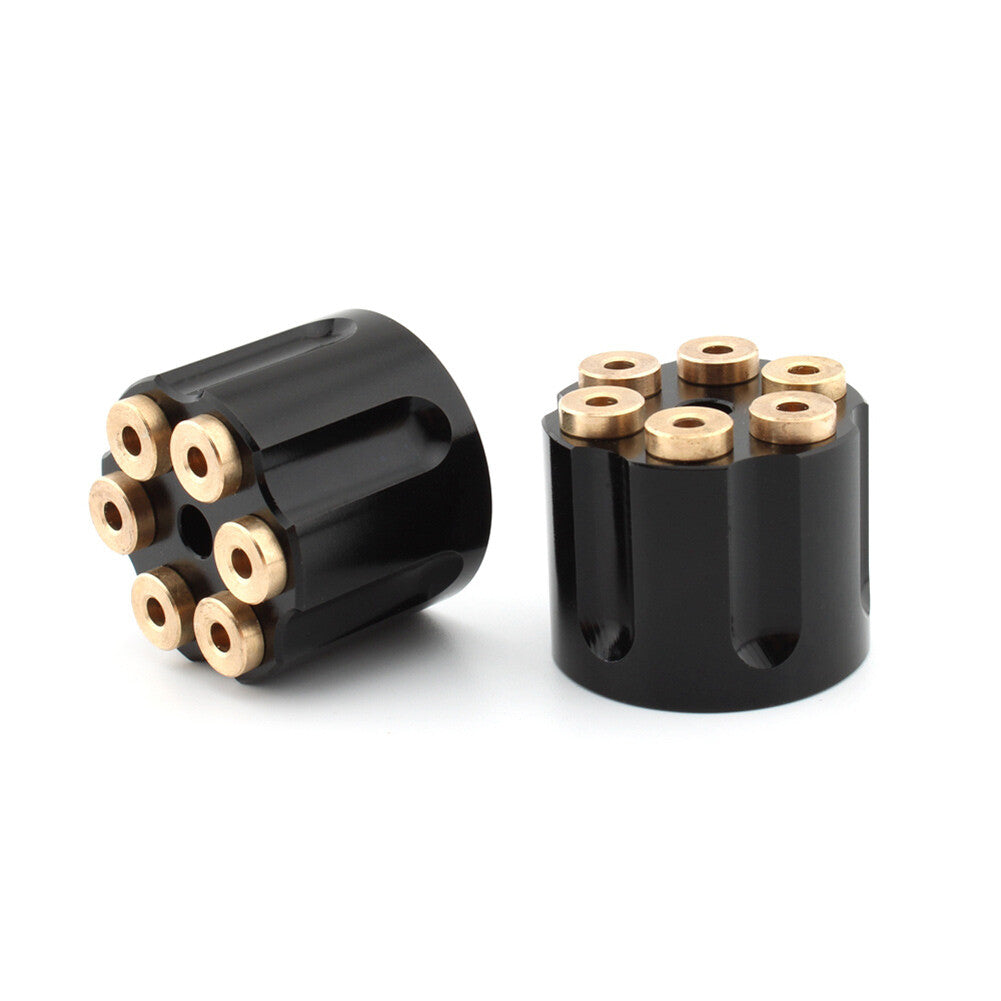 2x Rear for Seat Bolt Fender Screw Nut 6mm for Harley Breakout Road Glide CVO Black