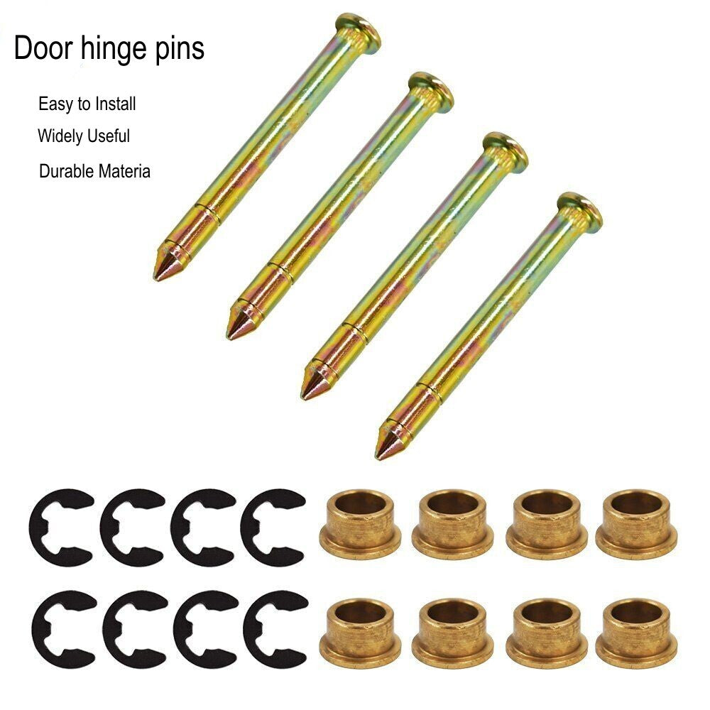 Door hinge pins and pin bushings for Ford F150 F250 F350 spring needle rollers