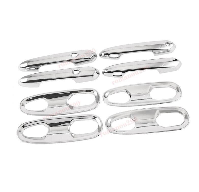 for Toyota for Sienna 21-2024 ABS Chrome Outer Door Bowl Handle Cover Moulding Trim