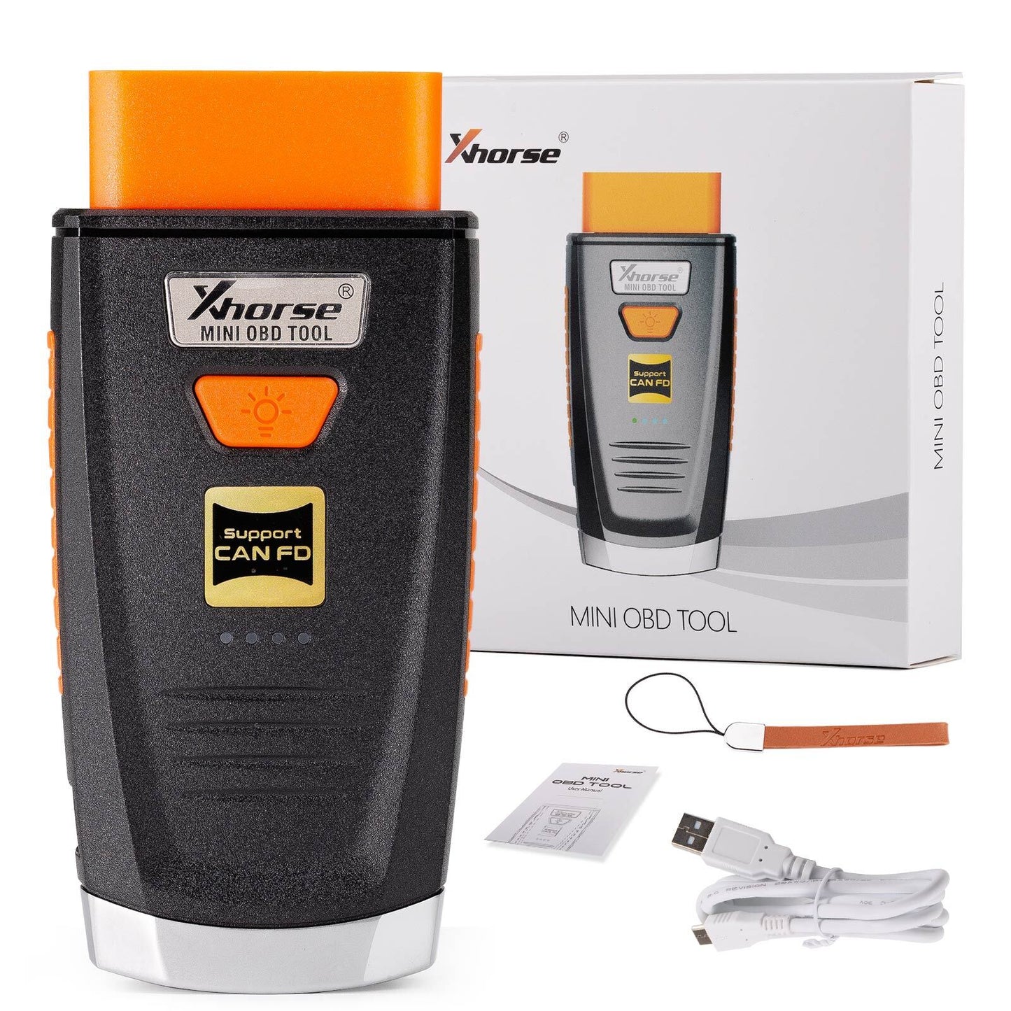 for MINI OBD TOOL V2 XDMO20 Immo Progarm +for Toyota 8A Non- for smart Key Adapter
