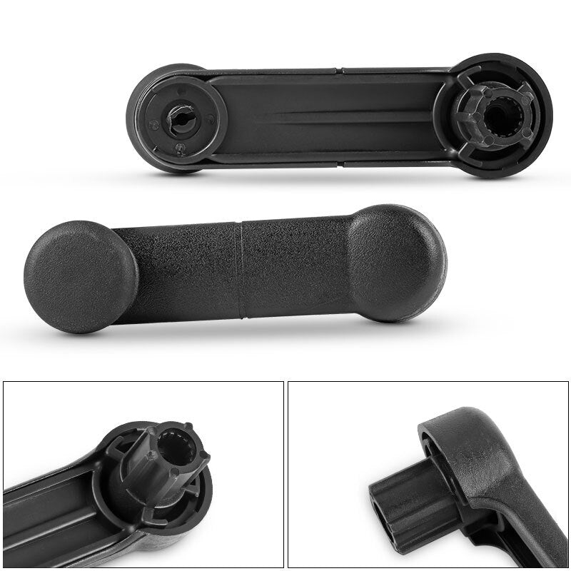 2X Manual Window Crank Handle Inside LH RH Set for 1997-2014 for Ford F150 F250 F350