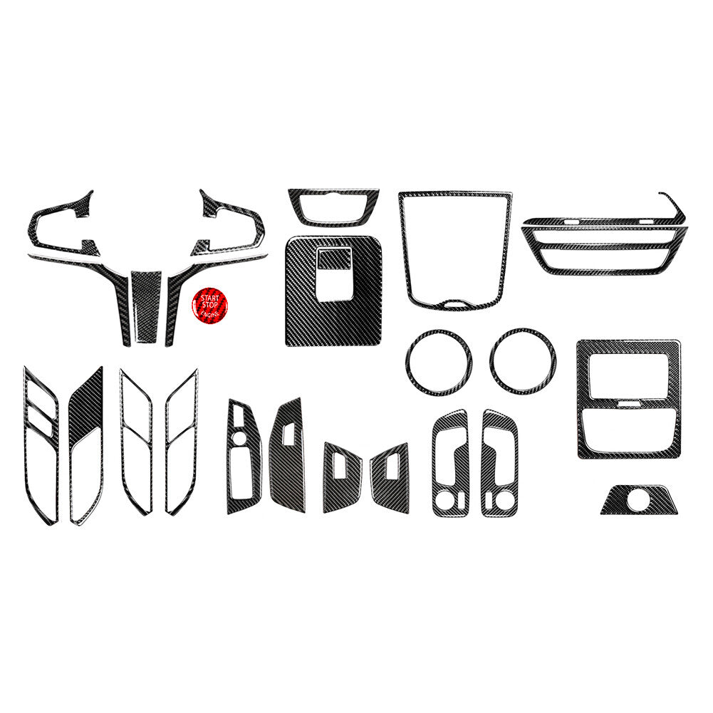 Car Interior Cover Trim Kit for BMW X3 G01 X4 G02 G08 2018-2022 22