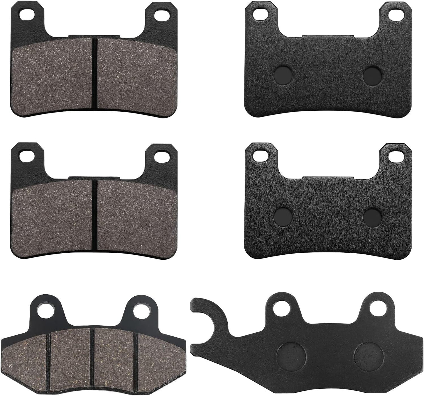 Front and Rear Brake Pads Replacement for Kawasaki ZX1002 H2 SX SE 2018