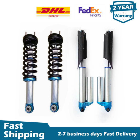 Full Set Front Rear Shock Coil Spring Struts Assys Fit for Ford F150 FX4 2010-2014
