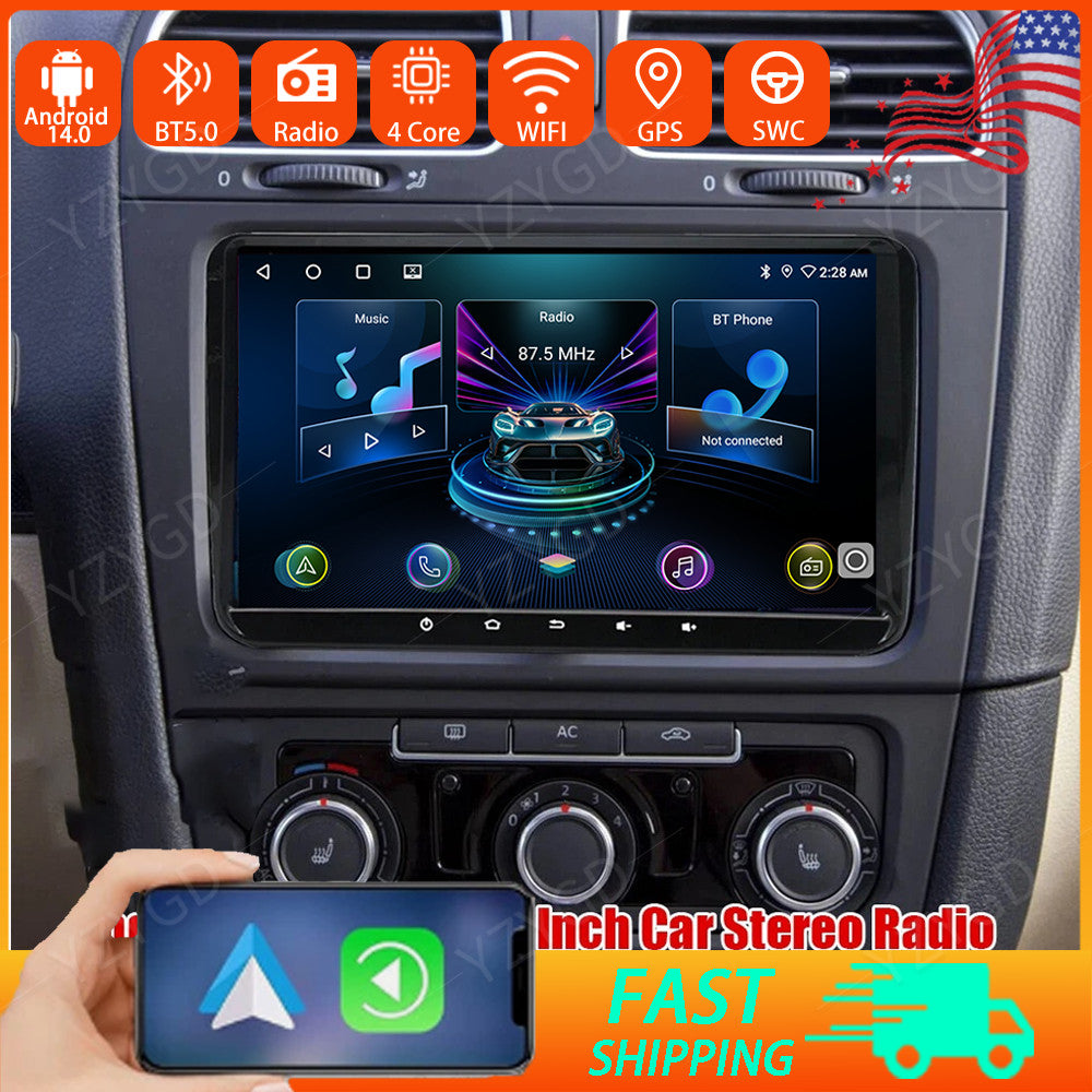 9 Android Carplay for VW for Volkswagen for Jetta for Passat for Golf Car Stereo Radio GPS Navi