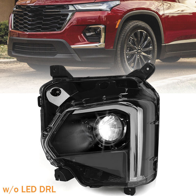 Compatible with 2022-2023 for Chevrolet Traverse Headlight Projector Driver with LED DRL