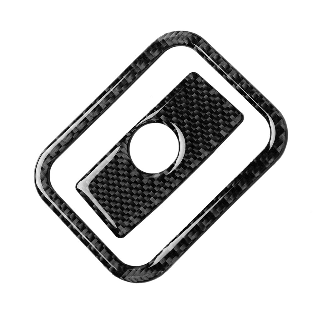 Carbon Fiber for Co -pilot Storage Box Frame Cover Trim for Toyota for Land Cruiser Prado