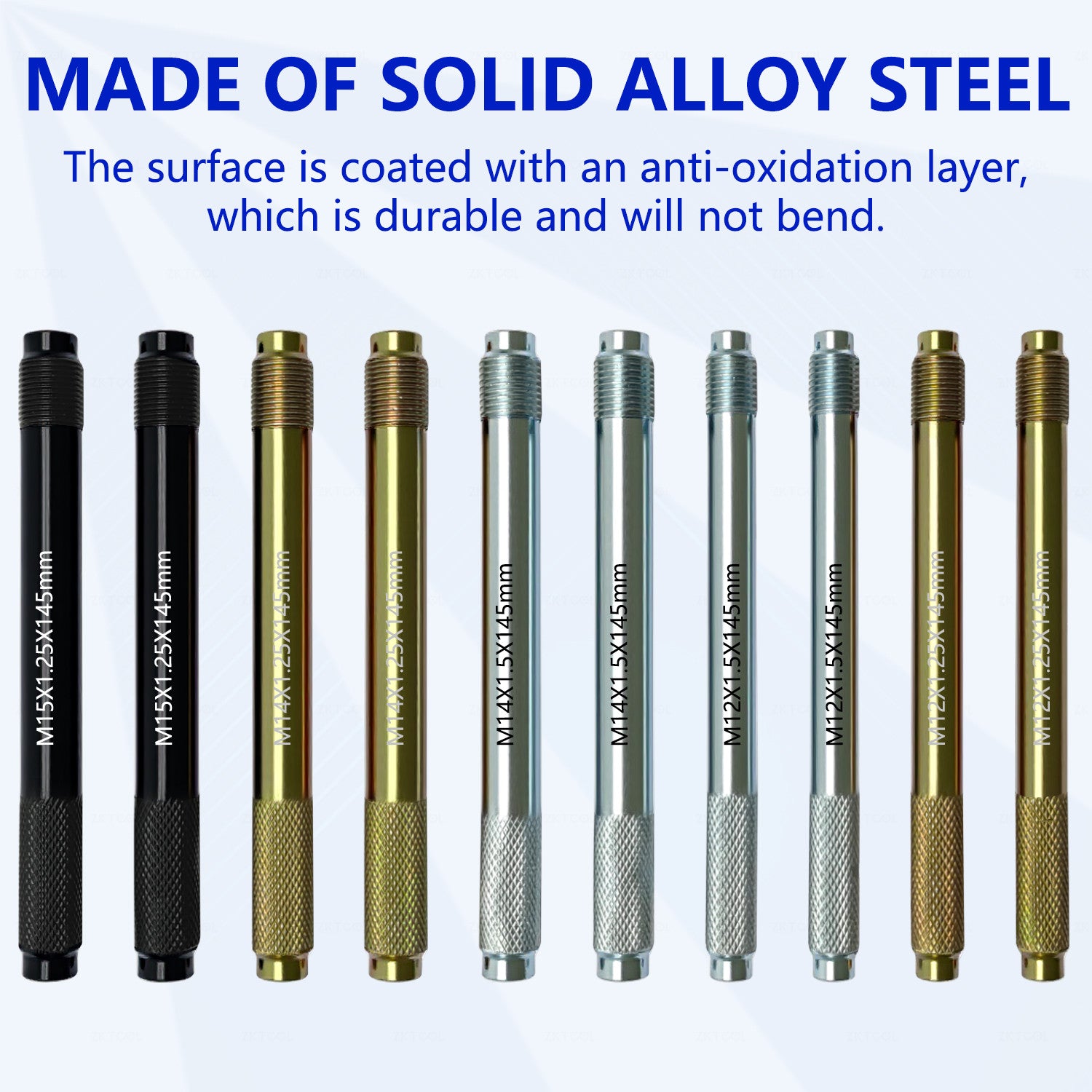 16PC Wheel Stud Alignment Pin Steel Alloy Fixing Positioning Pin Guide Tool