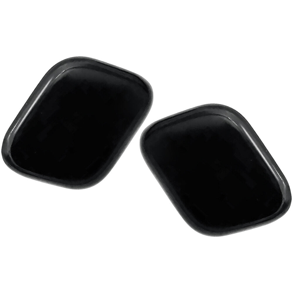 2x LH RH Headlight Washer Spray Nozzle Cover Unpainted Fits for Sorento 13-14