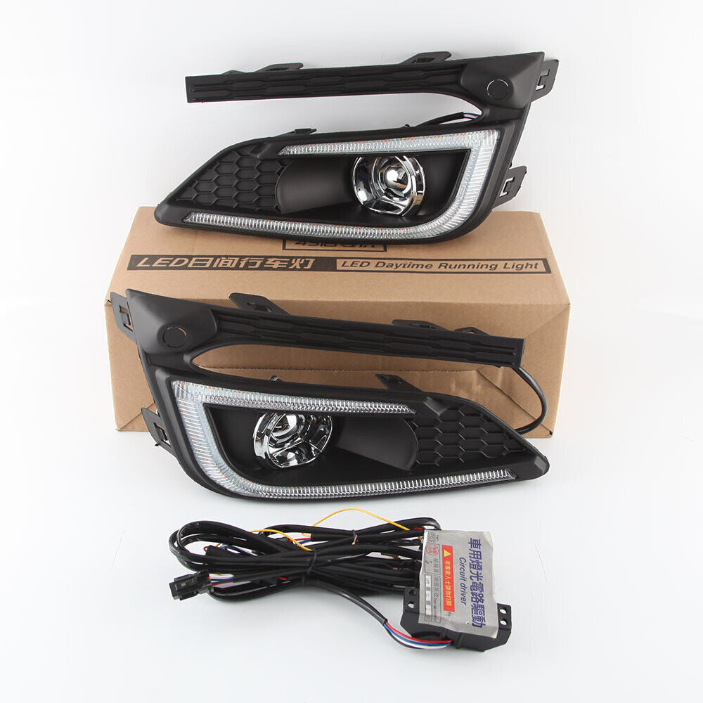 Daytime Running Lights LED DRL Fog Lamp Replacement Bumper for Chevrolet for Cruze