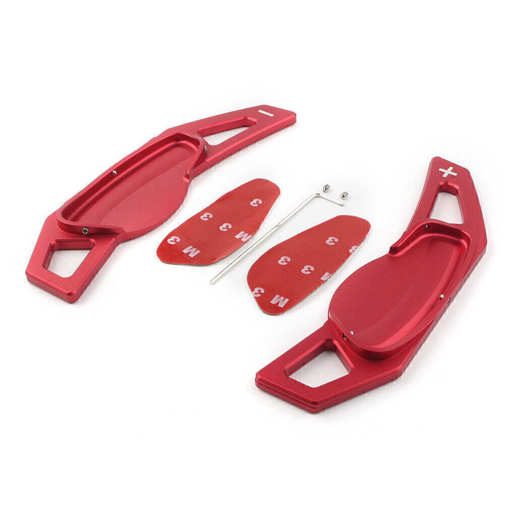 Steering Wheel Shift Paddle Extension Fit for Benz for Smart Fortwo W451 2007-2017 Red