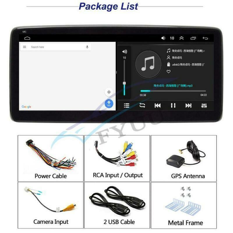 Single Din Multimedia Player GPS Navigation FM WiFi 10.25 1+16G Android 9.1 Car