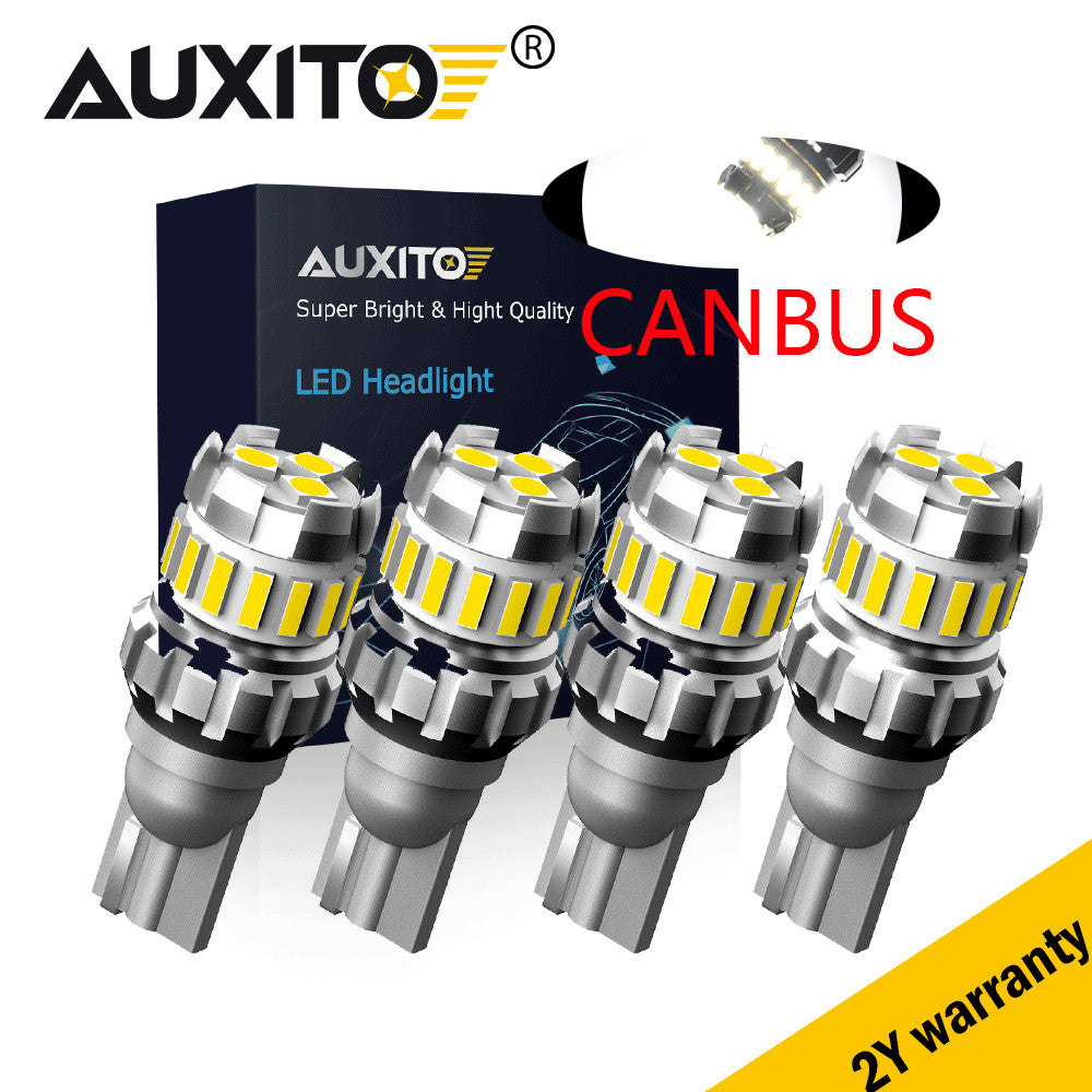 4 Audix T15 error-free LED backup reverse bulbs 2400LM xenon white 2F