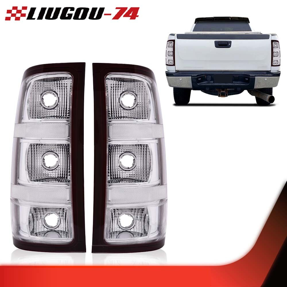Suitable for 07-14 for Chevrolet Silverado with pickup and taillights with bulbs, new.