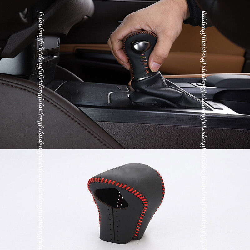 for Lexus ES350/300H/250 2019-2022 Leather DIY Hand-stitched Gear Shift Knob Cap