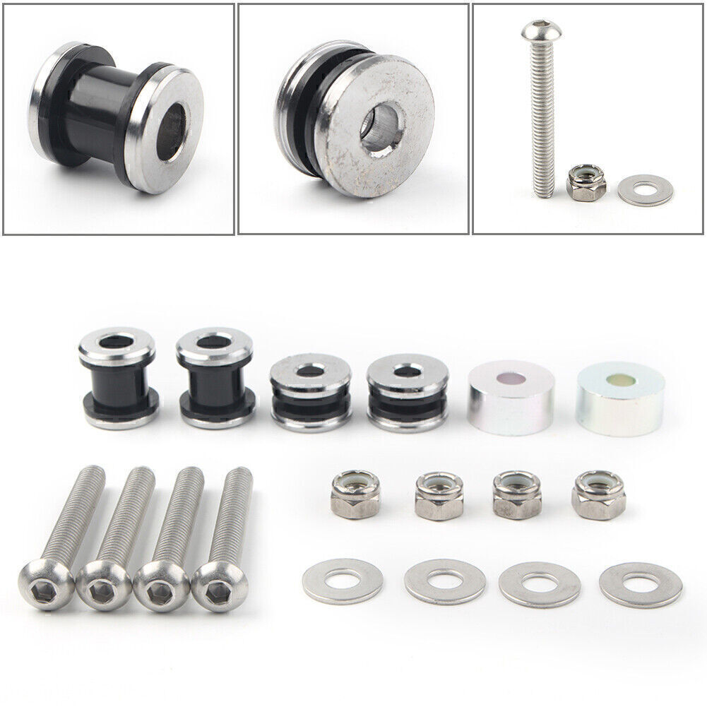 Fit for Harley Softail FLSTC FXSTSB FXSTC FLSTF Sissy Bar Rack Docking Hardware Kit