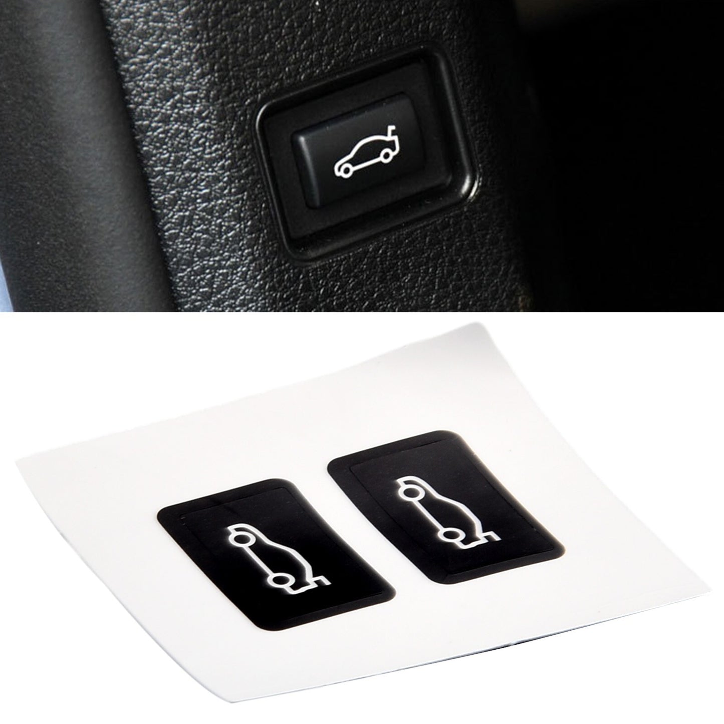 Button tailgate cover repair sticker, suitable for 3, 5, 7 series F20 F30 F35 F10 new.