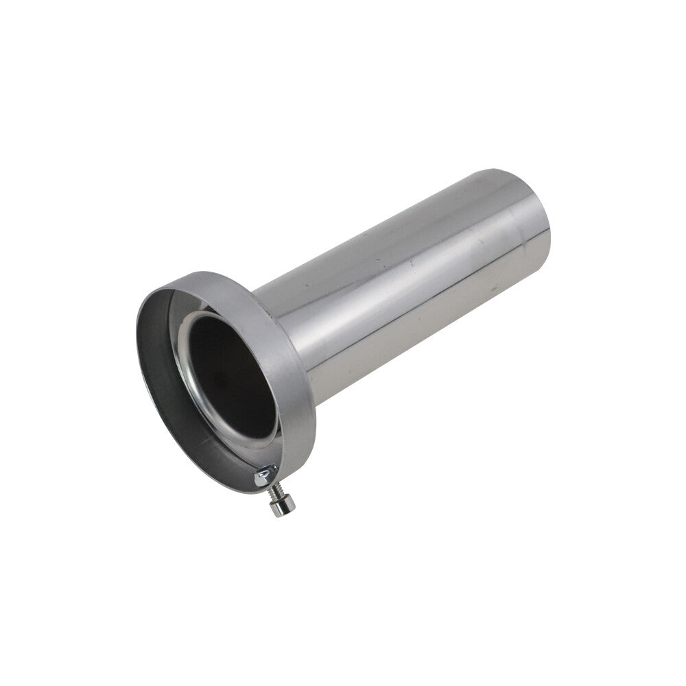 3.5-inch universal removable stainless steel muffler insert into the tip of the car exhaust pipe