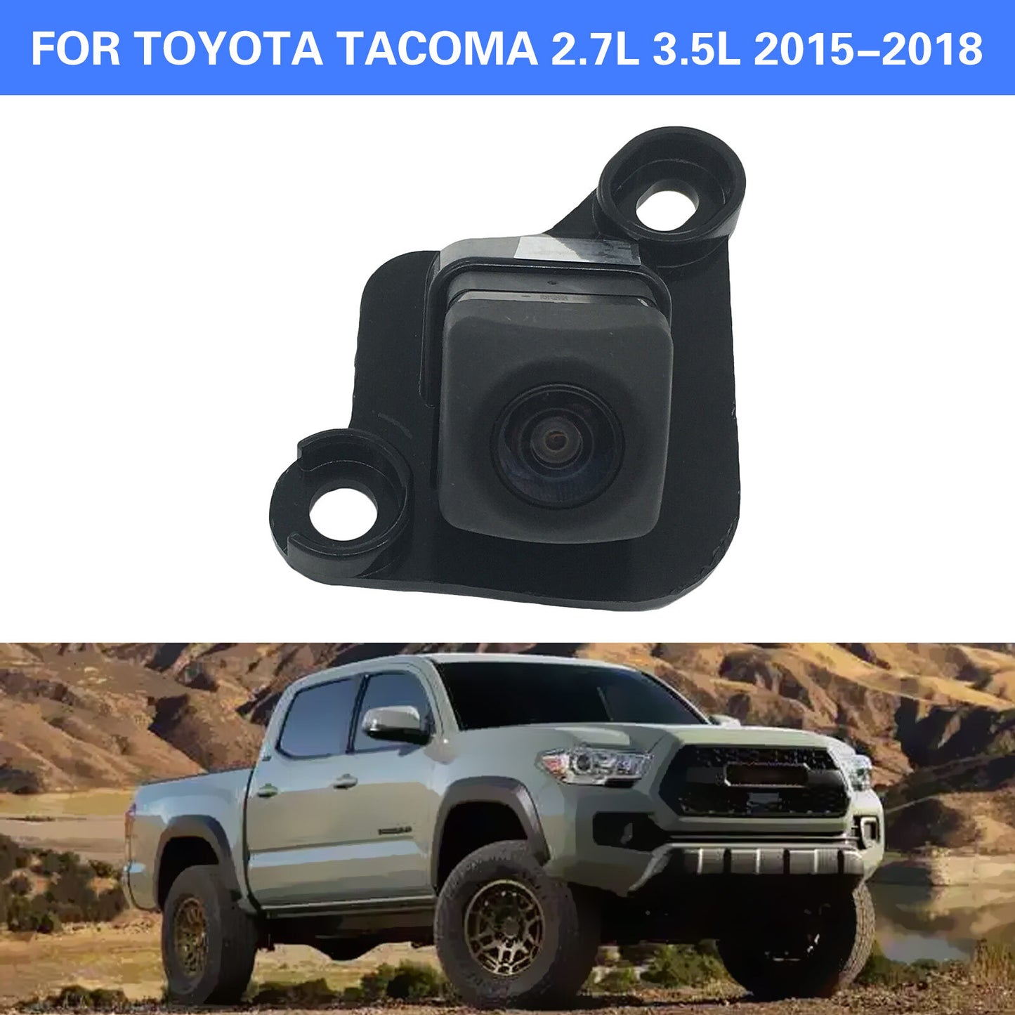 Car Rear View Parking Camera 86790-04030 fit for Toyota Tacoma 2.7L 3.5L 15-18 AT