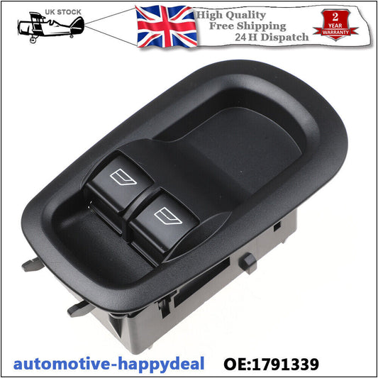 Door Double Window Switch Drivers Side for Ford Transit MK8 Custom 2014+ 1791339