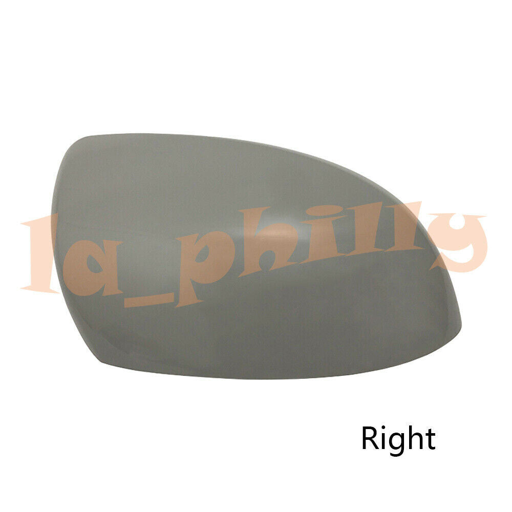 One Pair Front Left Right Door Wing Mirror Cover N/S for 2007-2015 for Mazda 2 MK2