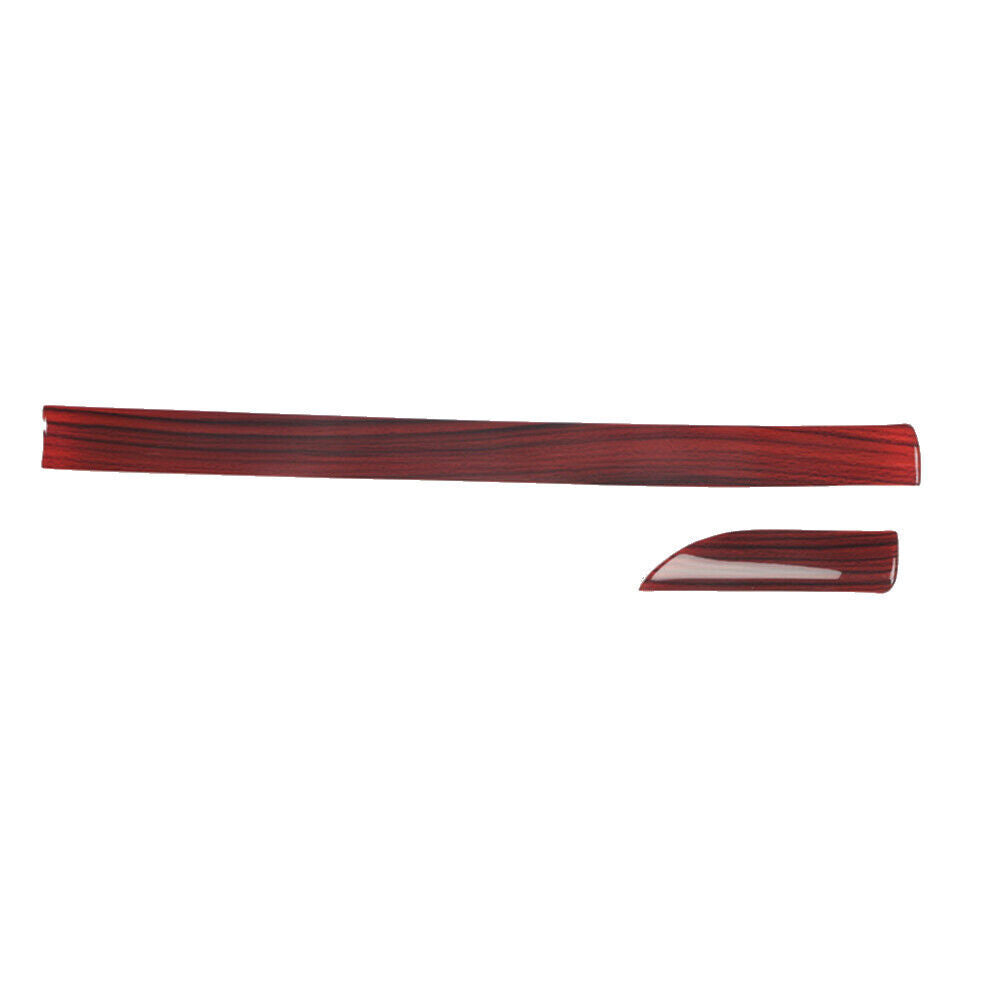Middle Console Dashboard Strip Trim Interior Fit for Lexus for ES 2015-2017 Red Wood