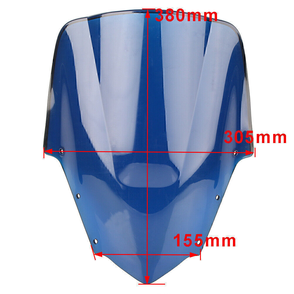 Windschilder Windschild Windschutzscheibe Motorrad f¨¹r for Yamaha FZ1S 2006 - 2011