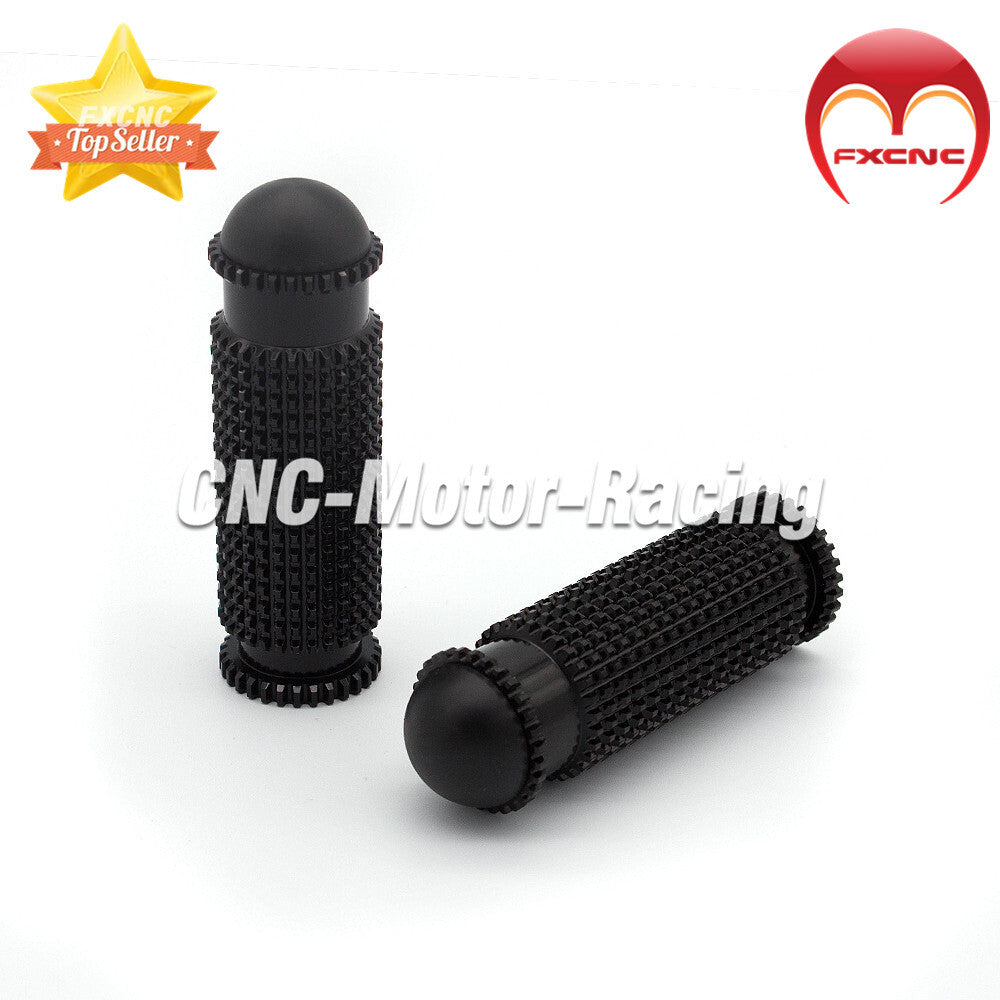 General-purpose CNC motorcycle folding foot spikes rear footrest racing pedals