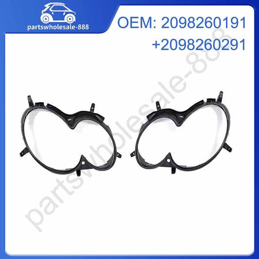 Pair Left Right Car Headlight Headlamp Gasket for Benz W209 CLK 2003-2009