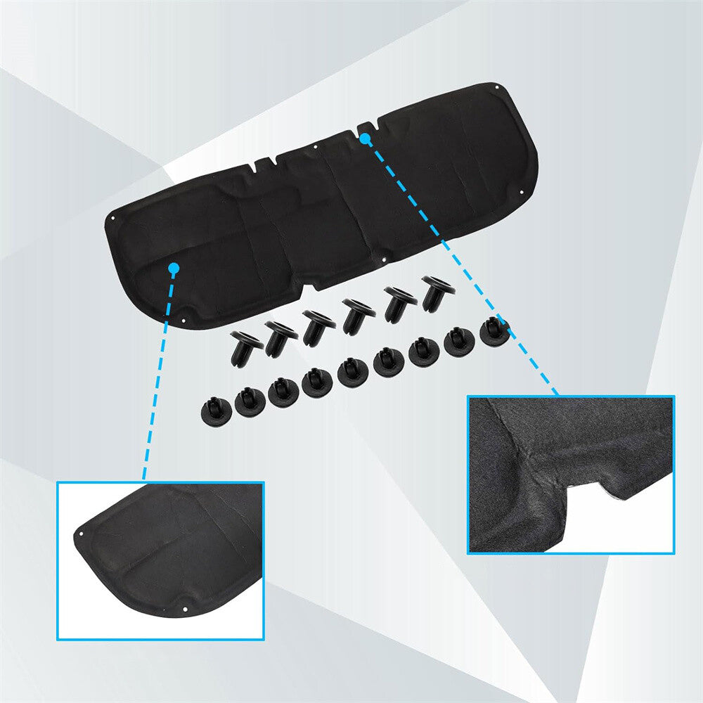 For 2019-2024 for Toyota RAV4 Engine Hood Insulation Pad Heat Shield Blanket Trim US