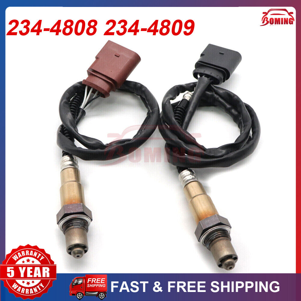 2-Piece Oxygen Sensor Up+Down for 2007/2008 for Toyota for Corolla Martix for Pontiac Vibe 1.8L