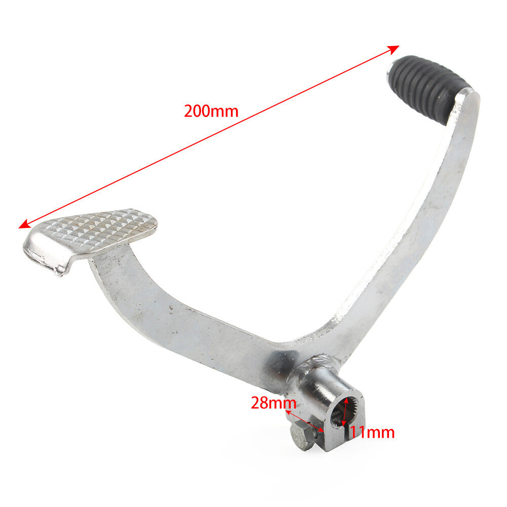 11mm 200mm Foot Gear Lever Shifter Handle 110cc 125cc Quad Dirt Bike ATV