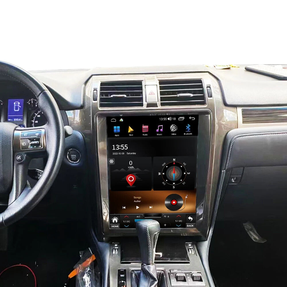 15 Android Car Radio Screen for Tesla Style for Lexus GX GX400 GX460 CarPlay GPS