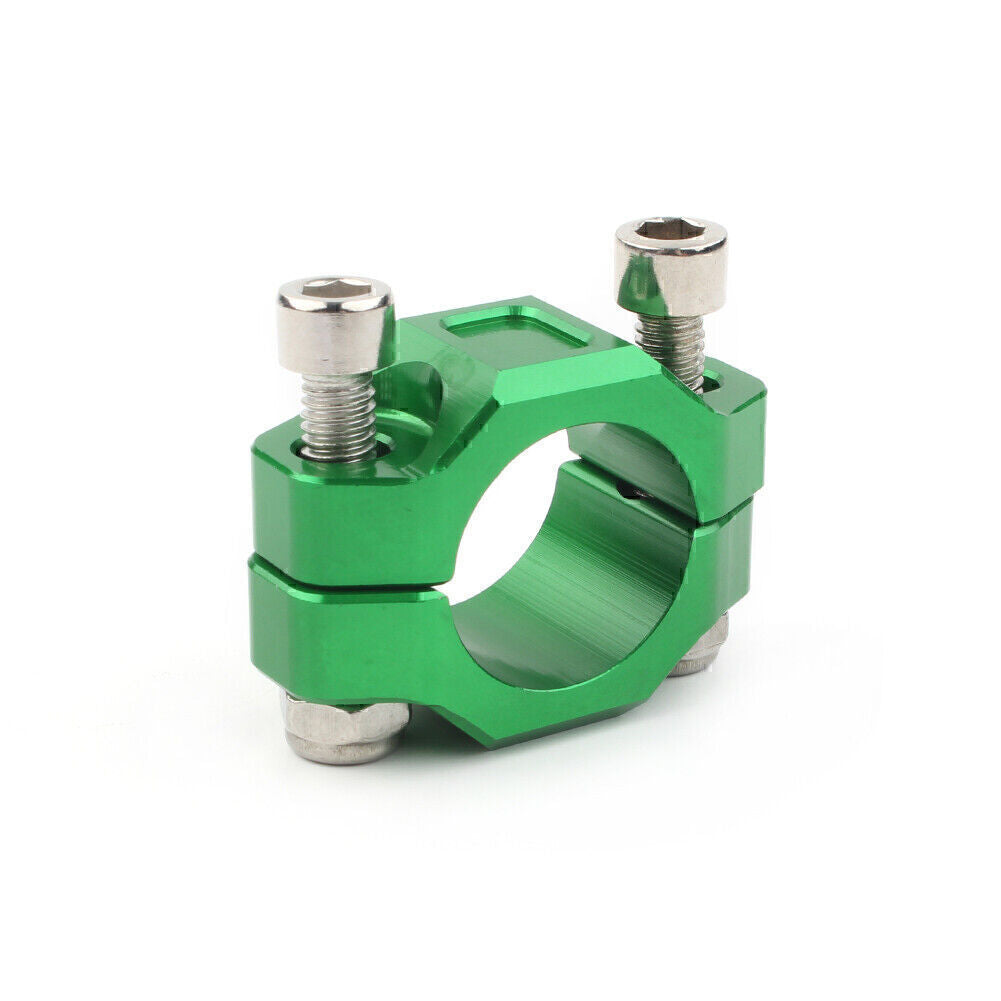 1x CNC Rotating Bar Clamp For Brake Clutch Perch 22mm 7/8 Handlebar Green