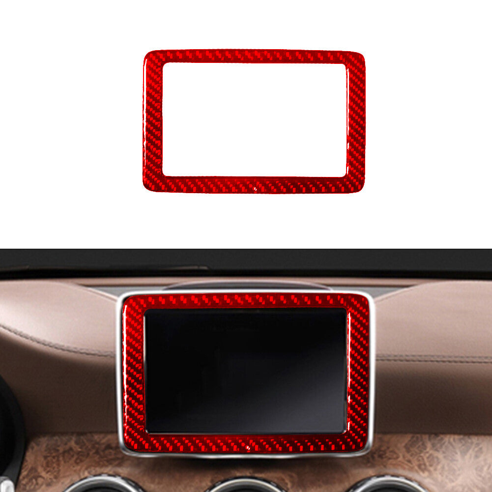 Red HUD Display Trim Cover Type-B for Mercedes Benz CLA 2014-2018/GLA 2015-2018