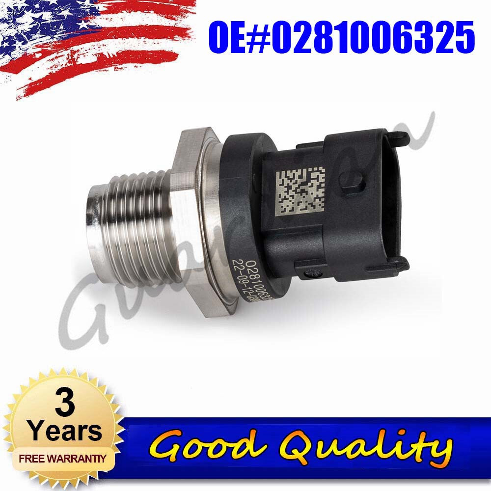 0281006325 Fuel rail pressure sensor for Dodge for RAM 3500 Pickup 2003-2008 2004 05