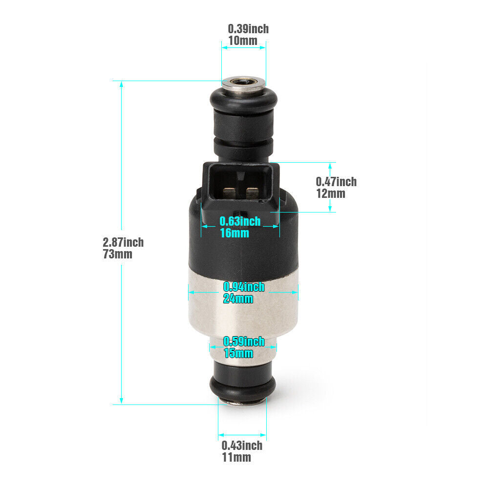 4X Fuel Injector 17089569 for CHEVROLET OLD SMOBILE for PONTIAC for BUICK V6 3.1L 2.8L