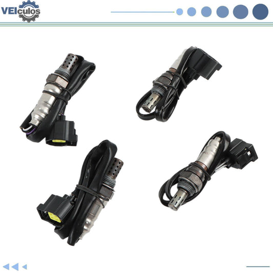 4Pcs Oxygen O2 Sensor for Jeep for Wrangler Rubicon Sahara JK 2007-2009 V6 3.8L