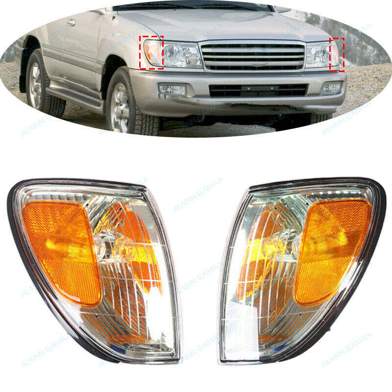 Front Left Right Side Turn Signal Light Corner Lamp for Lexus LX470 1998-2007