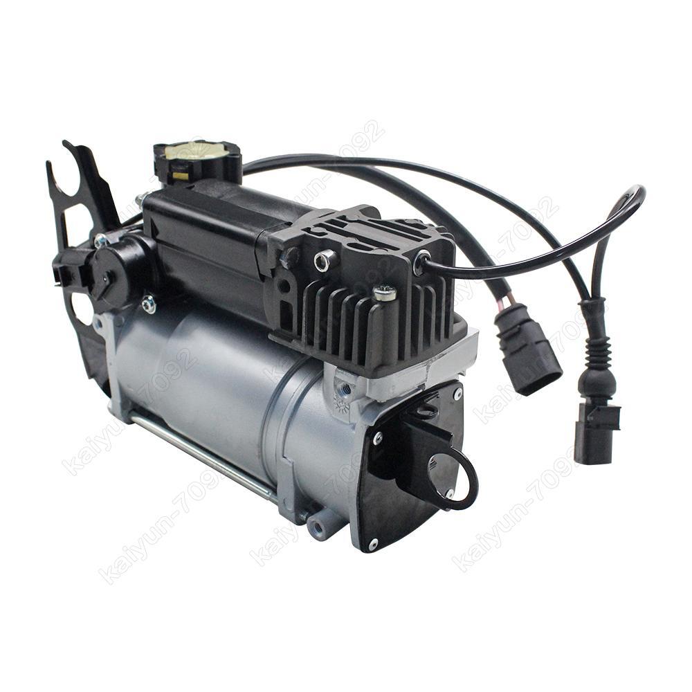 Air Suspension Compressor Pump W/ Solenoid Valve Block for Audi Q7 4L 4L0698007C