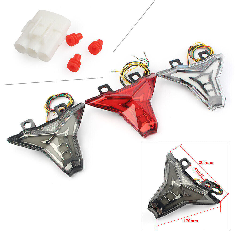 Motorcycle Rear Taillight Brake Turn Signals Fit 2015-2018 for KAWASAKI Z1000