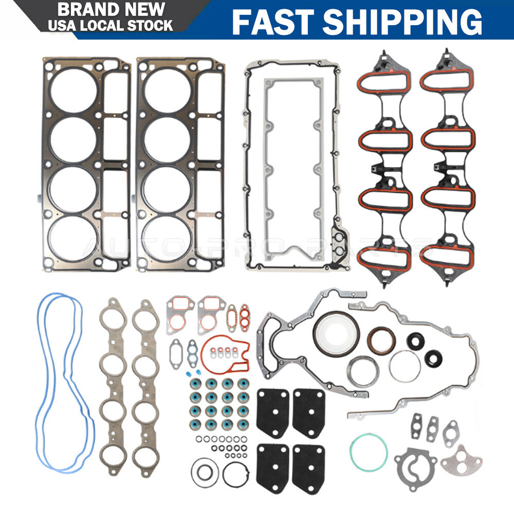 For 2004-2007 for Chevy Silverado 1500 Tahoe for GMC for Yukon 4.3 4.8L 5.3L Full Gasket Set