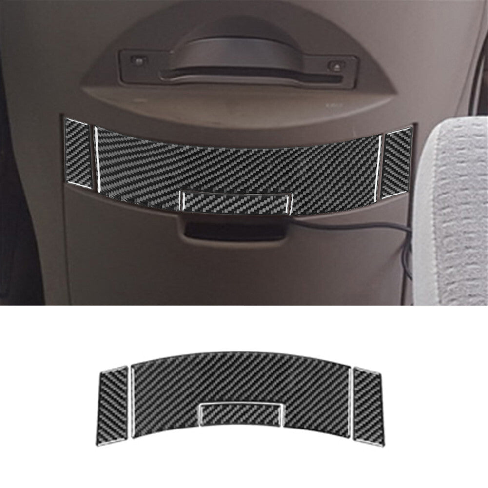 4X Central Control Ashtray Trim Cover Carbon Fiber for Nissan Quest 2004-2006