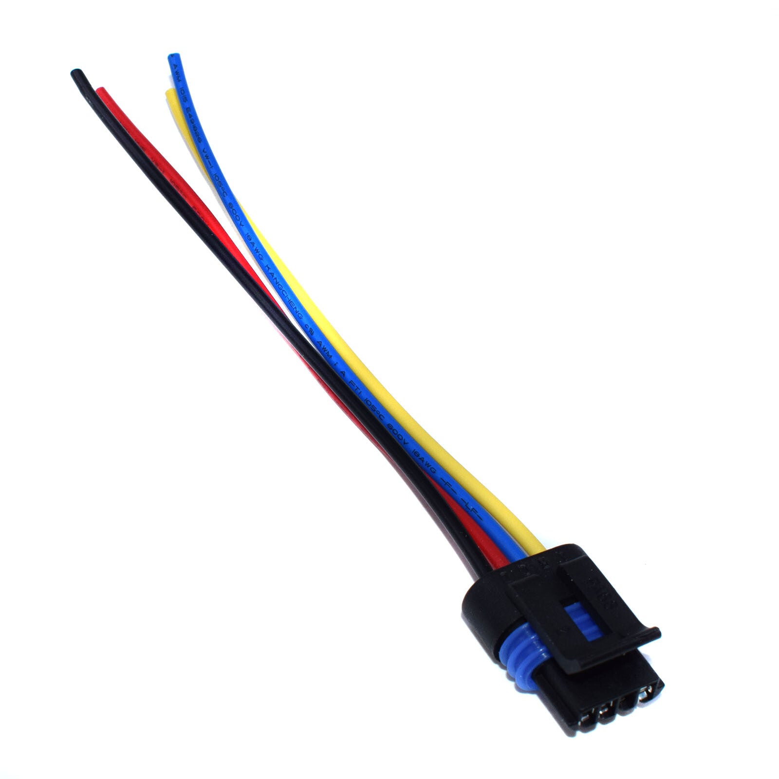 4 Way IAC Flat Idle Air Control Valve Connector Pigtail 88862215 For 1992-04 GM